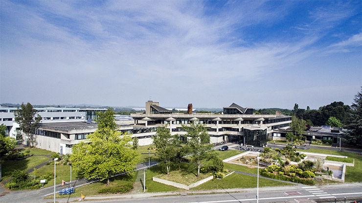 Vue du campus d'Angers